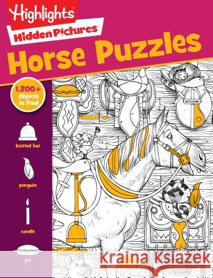 Horse Puzzles   9781629798417 Hidden Pictures