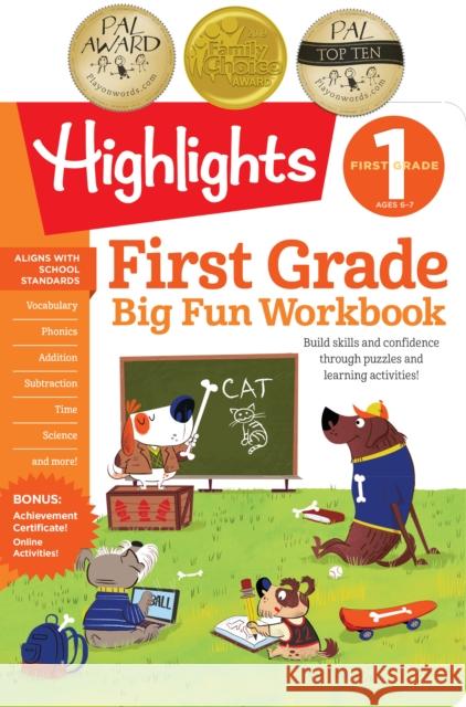 First Grade Big Fun Workbook Highlights Learning 9781629798646 Highlights Press
