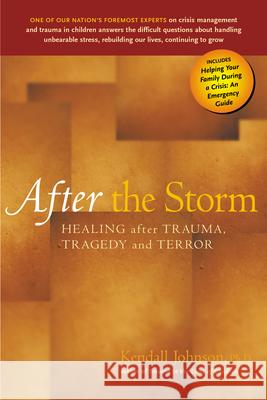 After the Storm: Healing After Trauma, Tragedy and Terror Kendall Johnson 9781630266585 Hunter House Publishers