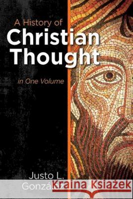 A History of Christian Thought: In One Volume  9781630884192 Abingdon Press