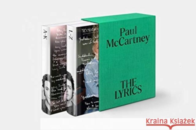 The Lyrics: 1956 to the Present McCartney, Paul 9781631492563 Liveright Publishing Corporation