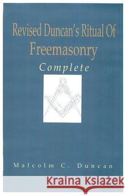 Revised Duncan Ritual Complete Malcolm C. Duncan 9781631825989 Lushena Books