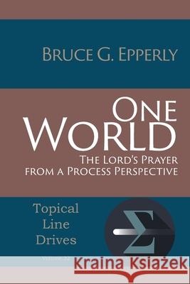 One World: The Lord's Prayer from a Process Perspective Bruce G Epperly 9781631996429 Energion Publications