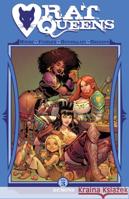 Rat Queens Volume 3: Demons Tamra J. Bonvillain Tess Fowler Tamra Bonvillain 9781632157355