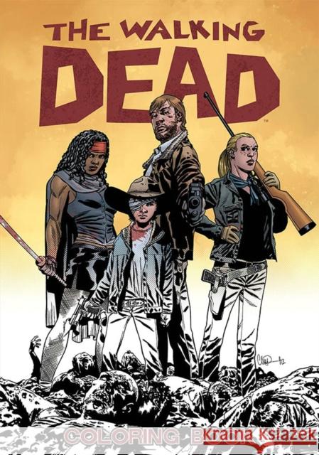 The Walking Dead Coloring Book Robert Kirkman Charlie Adlard 9781632157744 Image Comics