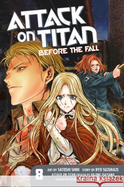 Attack On Titan: Before The Fall 8 Ryo Suzukaze 9781632362605 Kodansha Comics