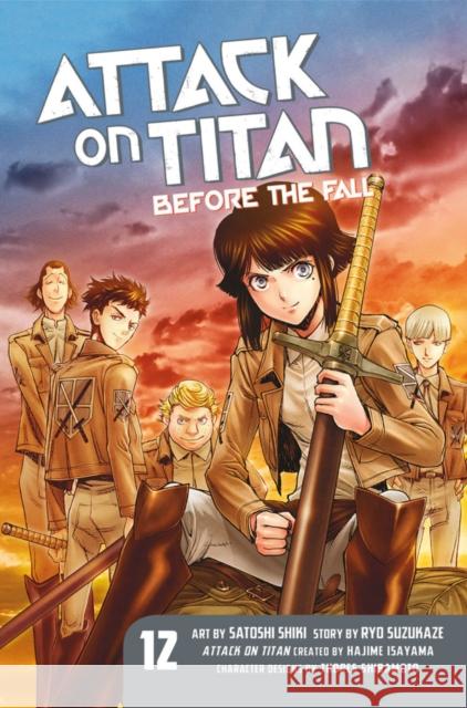 Attack On Titan: Before The Fall 12 Ryo Suzukaze 9781632363831 Kodansha America, Inc