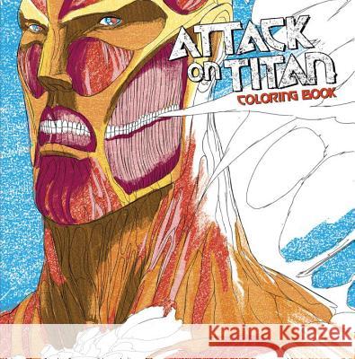 Attack on Titan Coloring Book Isayama, Hajime 9781632364142 Kodansha Comics