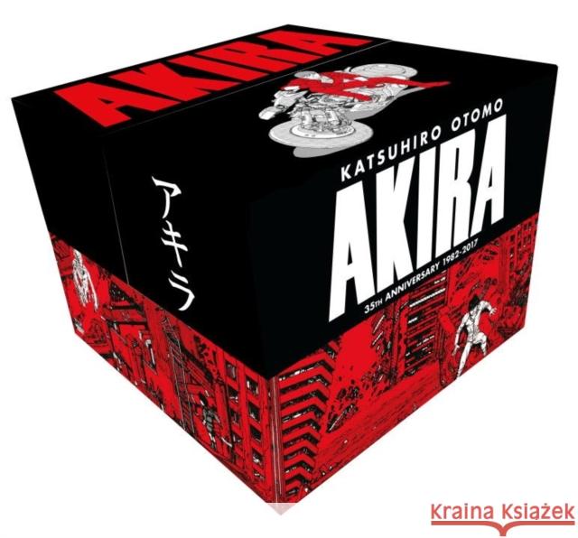 Akira 35th Anniversary Box Set Katsuhiro Otomo 9781632364616 Kodansha Comics