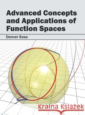 Advanced Concepts and Applications of Function Spaces Denver Sosa 9781632380098 NY Research Press