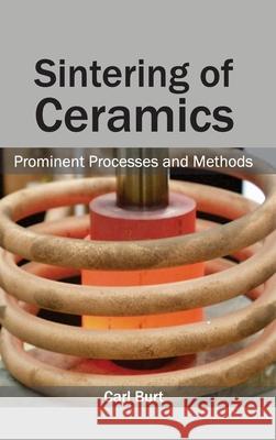 Sintering of Ceramics: Prominent Processes and Methods Carl Burt 9781632384164 NY Research Press