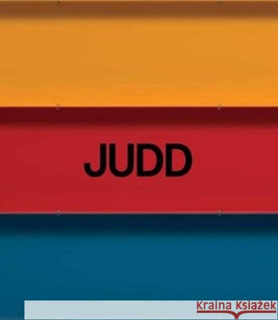 Judd Donald Judd Ann Temkin Ann Temkin 9781633450325 Museum of Modern Art