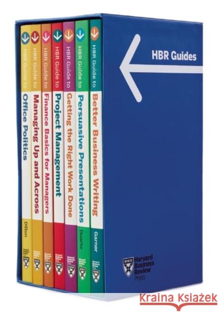 HBR Guides Boxed Set (7 Books) (HBR Guide Series) Nancy Duarte Bryan A. Garner Karen Dillon 9781633690936 Harvard Business School Press