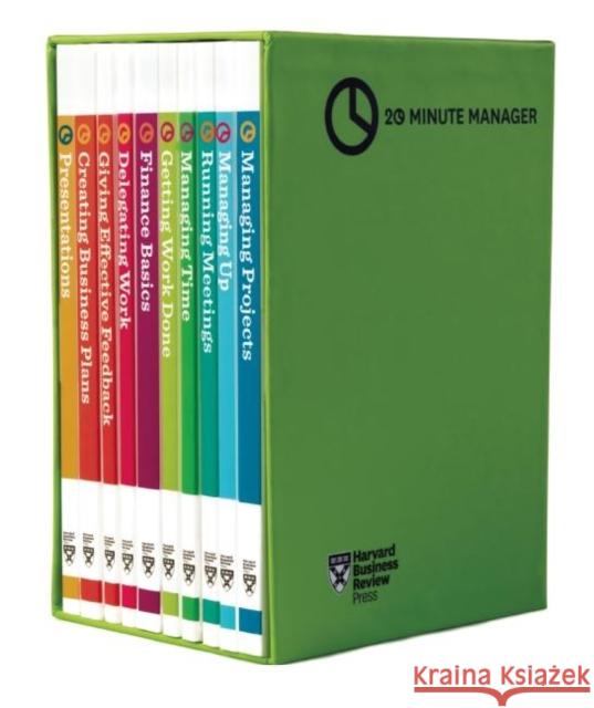 HBR 20-Minute Manager Boxed Set (10 Books) (HBR 20-Minute Manager Series) Harvard Business Review 9781633690950 Harvard Business Review Press