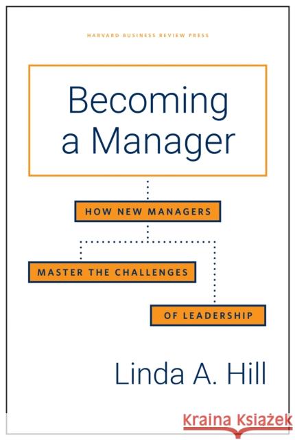 Becoming a Manager: How New Managers Master the Challenges of Leadership Linda A. Hill 9781633696969 Harvard Business Review Press