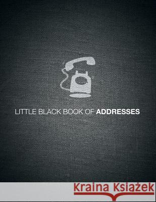 Little Black Book of Addresses Speedy Publishin 9781633838109 Speedy Publishing LLC