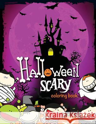 Halloween Scary Coloring Book Speedy Publishin 9781633838345 Speedy Publishing LLC