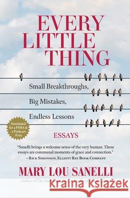 Every Little Thing: Small Breakthroughs, Big Mistakes, Endless Lessons Mary Lou Sanelli 9781633981355 Chatwin Books