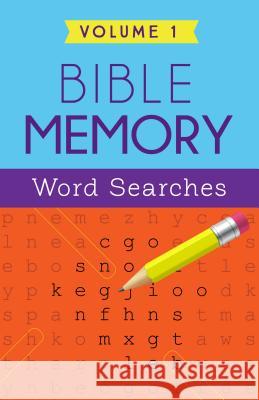 Bible Memory Word Searches Volume 1 Barbour Publishing 9781634097116 Barbour Publishing
