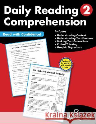 Daily Reading Comprehension Grade 2 Demetra Turnbull 9781634459792 Creative Teaching Press