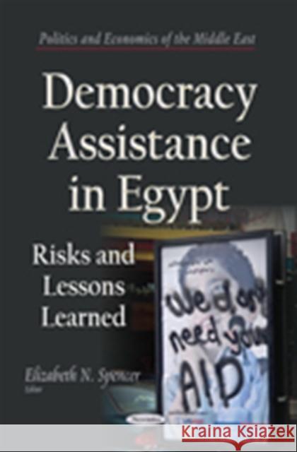 Democracy Assistance in Egypt: Risks & Lessons Learned Elizabeth N Spencer 9781634635349 Nova Science Publishers Inc