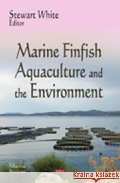 Marine Finfish Aquaculture and the Environment   9781634635370 