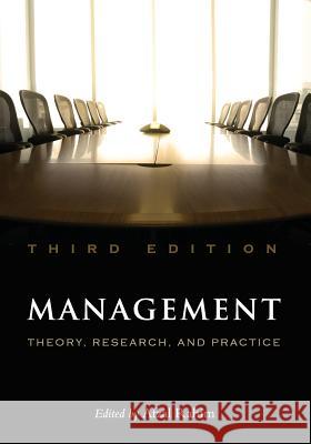 Management: Theory, Research, and Practice Afzalur Rahim 9781634878852