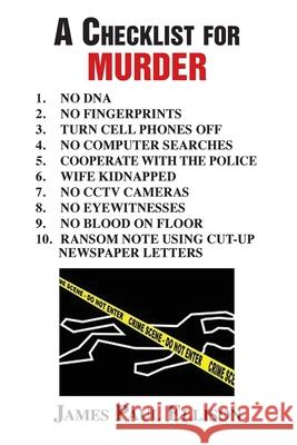 A Checklist for Murder James Paul Ellison 9781634989541 Bookstand Publishing
