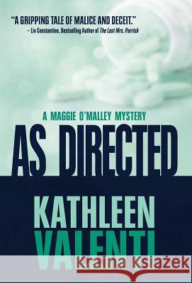As Directed Kathleen Valenti 9781635114706 Henery Press