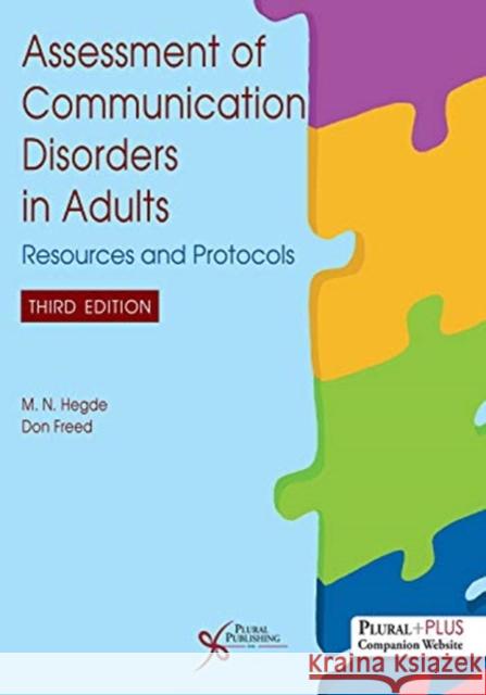 Assessment of Communication Disorders in Adults Donald B. Freed 9781635502633