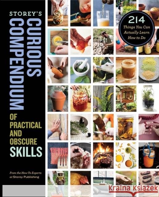 Storey's Curious Compendium of Practical and Obscure Skills: 214 Things You Can Actually Learn How to Do Editors of Storey Publishing 9781635861914 Workman Publishing