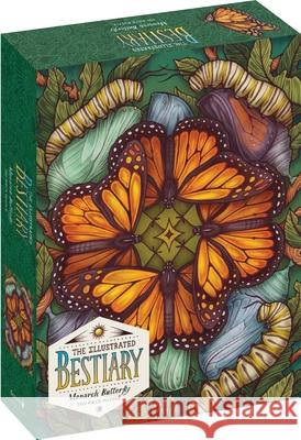 The Illustrated Bestiary Puzzle: Monarch Butterfly (750 Pieces) Maia Toll Kate O'Hara 9781635864045 Storey Publishing