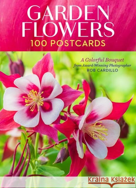Garden Flowers, 100 Postcards: A Colorful Bouquet from Award-Winning Photography Rob Cardillo Cardillo, Rob 9781635866230