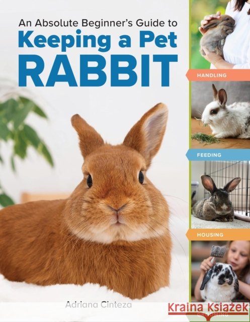 An Absolute Beginner's Guide to Keeping a Pet Rabbit: Handling, Feeding, Housing, and Grooming Adriana Cinteza 9781635868654 Storey Publishing