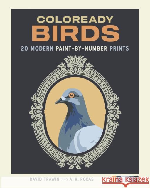 Coloready Birds: 20 Modern Paint-by-Number Prints David Trawin 9781635869422 Storey Publishing