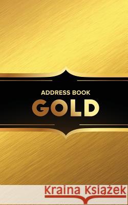 Address Book Gold Journals R. Us 9781635890556 Journals R Us