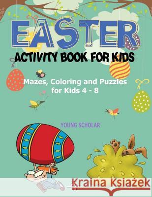 Easter Activity Book for Kids Young Scholar 9781635893175 Young Scholar