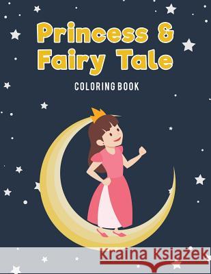 Princess & Fairy Tale Jumbo Coloring Book Coloring Pages for Kids 9781635895193 Coloring Pages for Kids
