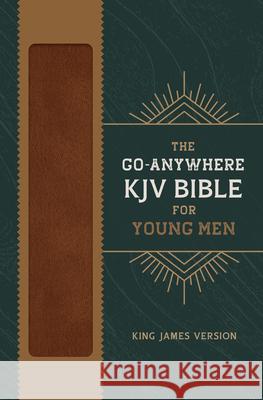 The Go-Anywhere KJV Bible for Young Men [Woodgrain Chestnut] Compiled by Barbour Staff 9781636091730 Barbour Publishing