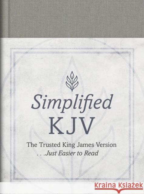 The Barbour Simplified KJV [Pewter Branch] Compiled by Barbour Staff 9781636091778 Barbour Publishing Inc, U.S