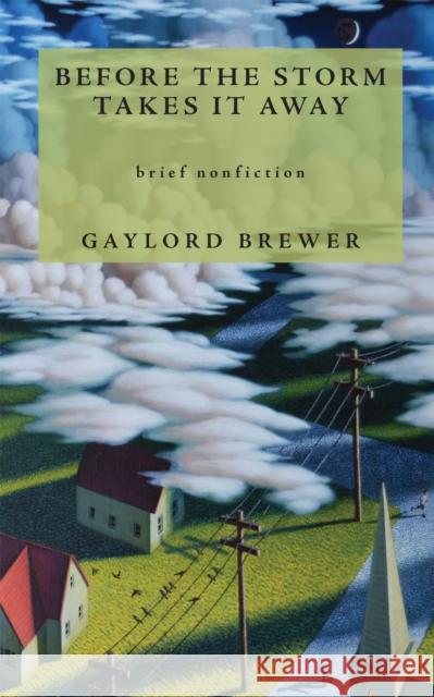 Before the Storm Takes It Away Gaylord Brewer 9781636281360 Red Hen Press