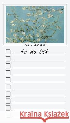 To Do List Notepad: Van Gogh Paintings, Checklist, Task Planner for Grocery Shopping, Planning, Organizing Get List Done 9781636570617 Get List Done