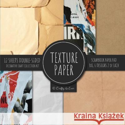 Texture Paper for Collage Scrapbooking: Old Parchment Decorative Paper for Crafting Crafty as Ever   9781636573014 Crafty as Ever