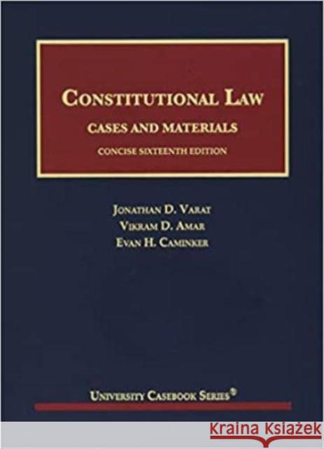 Constitutional Law Evan H. Caminker 9781636592664 West Academic Publishing