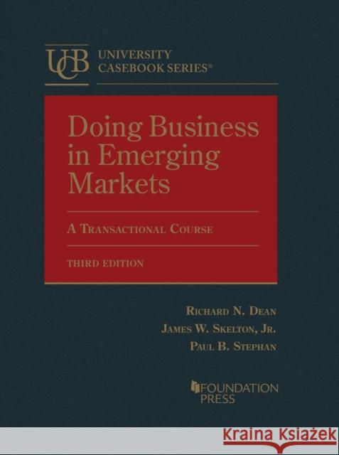 Doing Business in Emerging Markets Paul B Stephan 9781636593661