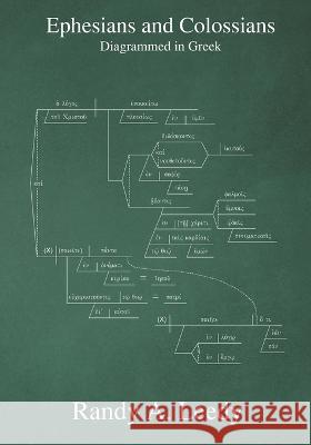 Ephesians and Colossians Diagrammed in Greek Randy A Leedy 9781636630328 Glossahouse