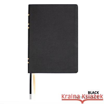 Lsb Giant Print Reference Edition, Paste-Down Black Faux Leather Steadfast Bibles 9781636642796 Steadfast Bibles