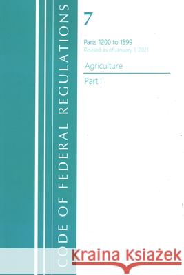 CODE OF FEDERAL REGULATIONS TITLE 07 AGR  9781636717753 ROWMAN & LITTLEFIELD pod