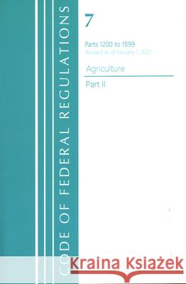 CODE OF FEDERAL REGULATIONS TITLE 07 AGR  9781636717760 ROWMAN & LITTLEFIELD pod