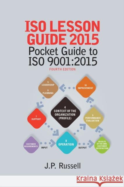 ISO Lesson Guide 2015: Pocket Guide to ISO 9001:2015 James Paul Russell   9781636941318 ASQ Quality Press